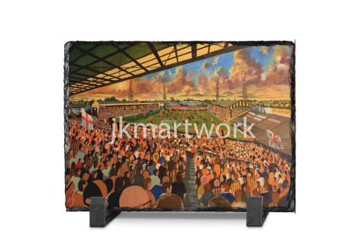 Hull City Football Club - Boothferry Park Stadium Slate Presentation Hull City Football Club - Boothferry Park Stadium Slate Presentation
